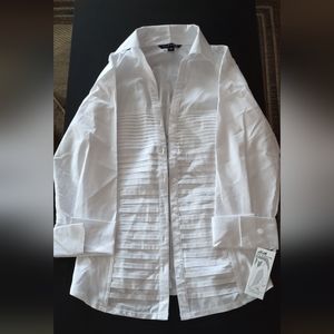 White Button Up Blouse
